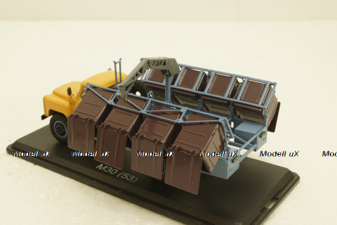 Газ-53 Контейнерный мусоровоз М-30 (ранний), SSM1333, SSM 1:43