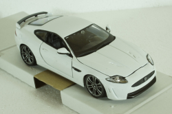Jaguar XKR-S 2011, white, BU21063W, Burago 1:24
