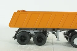 Маз-6422 с п/прицепом Маз-9506-20, красный/оранжевый, SSM7039, SSM 1:43