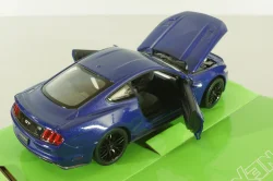 Ford Mustang GT 2015, blue , 24062, Welly 1:24