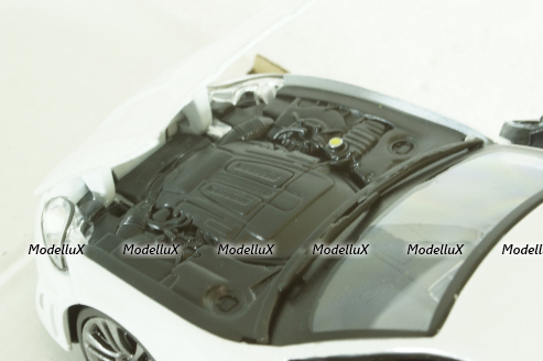 Jaguar XKR-S 2011, white, BU21063W, Burago 1:24