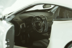 Jaguar XKR-S 2011, white, BU21063W, Burago 1:24