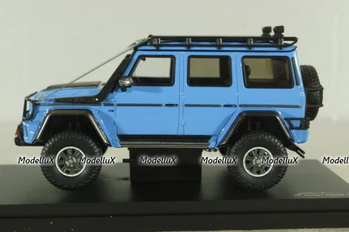 Mercedes Brabus 550 Adventure G-Class 4x4² 2017, blue, ALM460307, AlmostReal 1:43