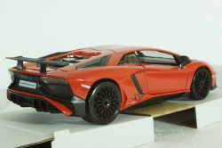 Lamborghini Aventador LP750-4 SV Superveloce, 2015, dark orange, BU21079R, Burago 1:24