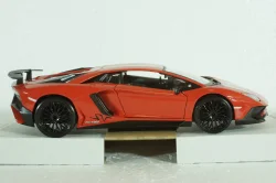 Lamborghini Aventador LP750-4 SV Superveloce, 2015, dark orange, BU21079R, Burago 1:24