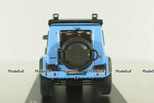 Mercedes Brabus 550 Adventure G-Class 4x4² 2017, blue, ALM460307, AlmostReal 1:43