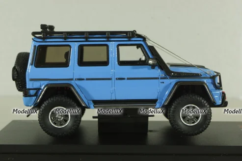 Mercedes Brabus 550 Adventure G-Class 4x4² 2017, blue, ALM460307, AlmostReal 1:43