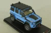 Mercedes Brabus 550 Adventure G-Class 4x4² 2017, blue, ALM460307, AlmostReal 1:43
