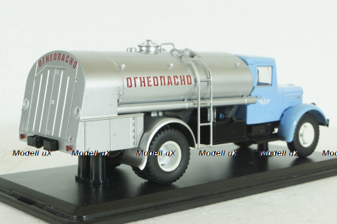 ТЗ-200 на шасси Маз-200, голубой/серебристый, SSM1084, SSM 1:43