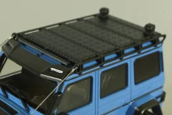 Mercedes Brabus 550 Adventure G-Class 4x4² 2017, blue, ALM460307, AlmostReal 1:43