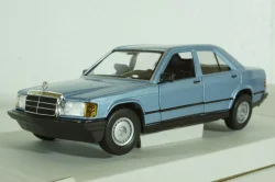 Mercedes 190E W201, 1984, blue, BU21103BL, Burago 1:24