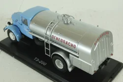 ТЗ-200 на шасси Маз-200, голубой/серебристый, SSM1084, SSM 1:43
