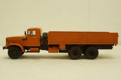 Краз-257Б1 бортовой, оранжевый, АвтоИстория 1:43