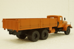 Краз-257Б1 бортовой, оранжевый, АвтоИстория 1:43