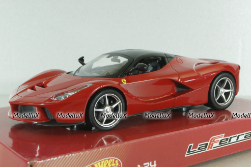 LaFerrari red Mattel, BLY61, Hot Wheels 1:24