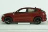 ALFA ROMEO STELVIO Q4 QUADRIFOGLIO V6 BITURBO 510hp 2017 - ROSSO ALFA - RED, BU21086R, Burago 1:24