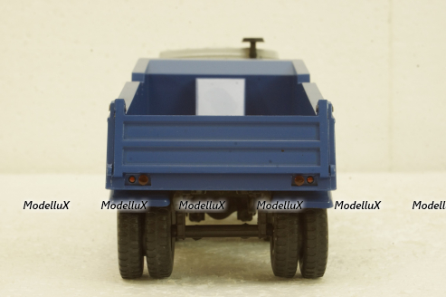 Маз-5432 з напівпричепом Маз-52328 сірий/синій, АвтоИстория 1:43