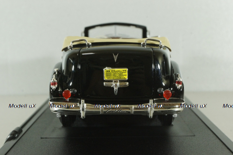 Cadillac V-16 Presidential Limousine 1938, black, 24028, Signature Models 1:24