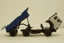 Маз-5432 з напівпричепом Маз-52328 сірий/синій, АвтоИстория 1:43