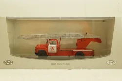 АЛ-18 Газ-52, пожарная автолестница , SSM1326, SSM 1:43
