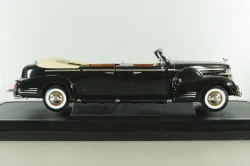 Cadillac V-16 Presidential Limousine 1938, black, 24028, Signature Models 1:24
