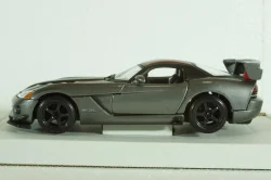 DODGE VIPER SRT-10 COUPE 2003 WITH RED LINE - GREY, BU22114GRY, Burago 1:24