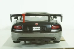 DODGE VIPER SRT-10 COUPE 2003 WITH RED LINE - GREY, BU22114GRY, Burago 1:24