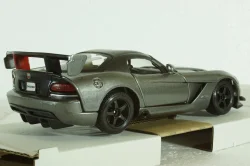 DODGE VIPER SRT-10 COUPE 2003 WITH RED LINE - GREY, BU22114GRY, Burago 1:24