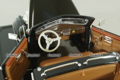 Cadillac V-16 Presidential Limousine 1938, black, 24028, Signature Models 1:24