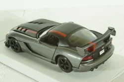 DODGE VIPER SRT-10 COUPE 2003 WITH RED LINE - GREY, BU22114GRY, Burago 1:24