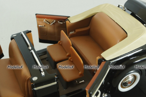 Cadillac V-16 Presidential Limousine 1938, black, 24028, Signature Models 1:24