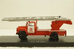 АЛ-18 Газ-52, пожарная автолестница , SSM1326, SSM 1:43