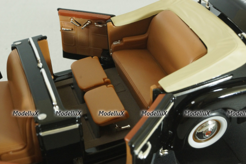 Cadillac V-16 Presidential Limousine 1938, black, 24028, Signature Models 1:24