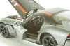 DODGE VIPER SRT-10 COUPE 2003 WITH RED LINE - GREY, BU22114GRY, Burago 1:24