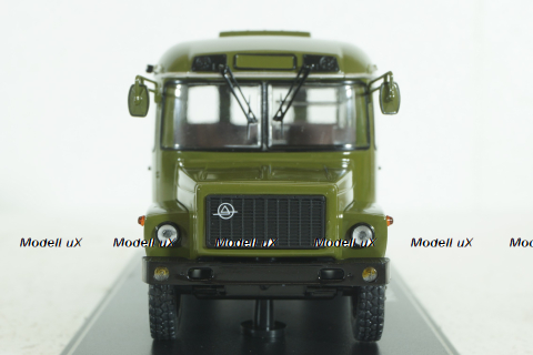 Кавз-3976 Автобус  Хаки, SSM4027, SSM 1:43