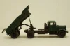 Маз-200В с п/прицепом Маз-5232В зелений, АвтоИстория 1:43