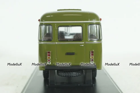 Кавз-3976 Автобус  Хаки, SSM4027, SSM 1:43