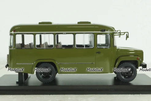 Кавз-3976 Автобус  Хаки, SSM4027, SSM 1:43