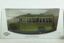 Кавз-3976 Автобус  Хаки, SSM4027, SSM 1:43