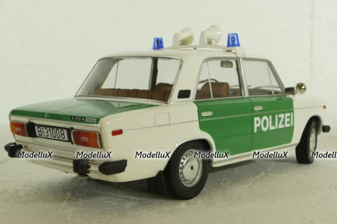 Ваз-2106 Lada 1600, Polizei, 1800245, Triple9 1:18