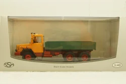 Magirus-290, оранжевый/зеленый, SSM1287, SSM 1:43