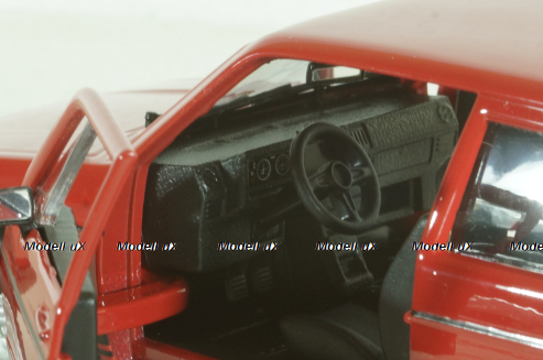 Volkswagen Golf MKI GTi 1979, red, BU21089R, Burago 1:24 
