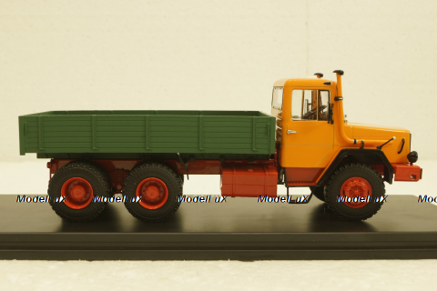 Magirus-290, оранжевый/зеленый, SSM1287, SSM 1:43