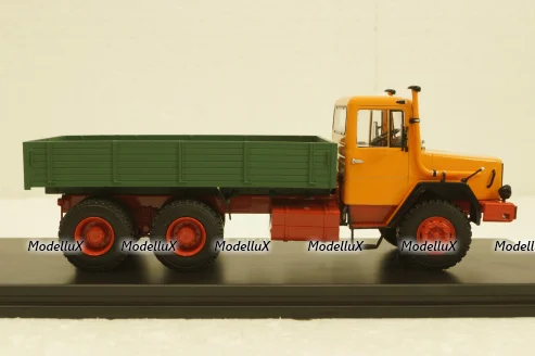 Magirus-290, оранжевый/зеленый, SSM1287, SSM 1:43