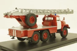 Ал-30 Зил-131, пожарная, белые двери, SSM1163, SSM 1:43
