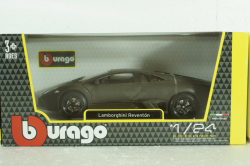 LAMBORGHINI REVENTON 2007  MATT GREY, BU21041GR,  Burago 1:24