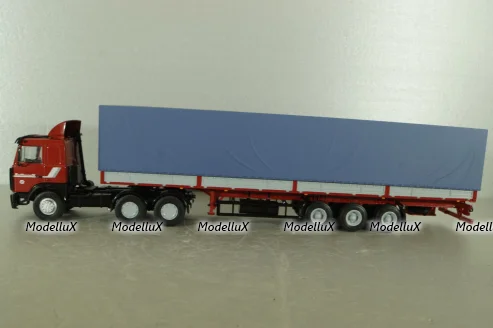Маз-6422 с полуприцепом Маз-9758  Совтрансавто, SSM7042, SSM 1:43 Уценка!
