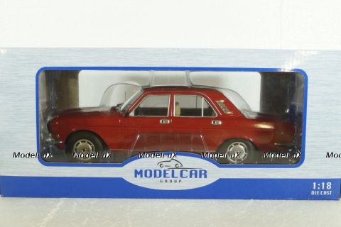 Газ-2410 Волга, красная, 18096, MCG 1:18