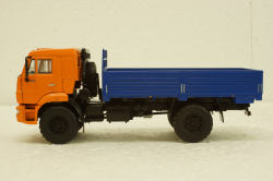 Камаз-43502 бортовой, рыжий, АвтоИстория 1:43
