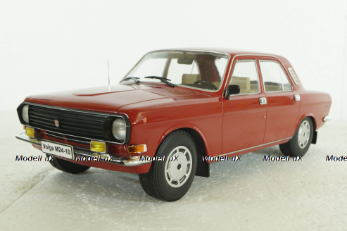 Газ-2410 Волга, красная, 18096, MCG 1:18